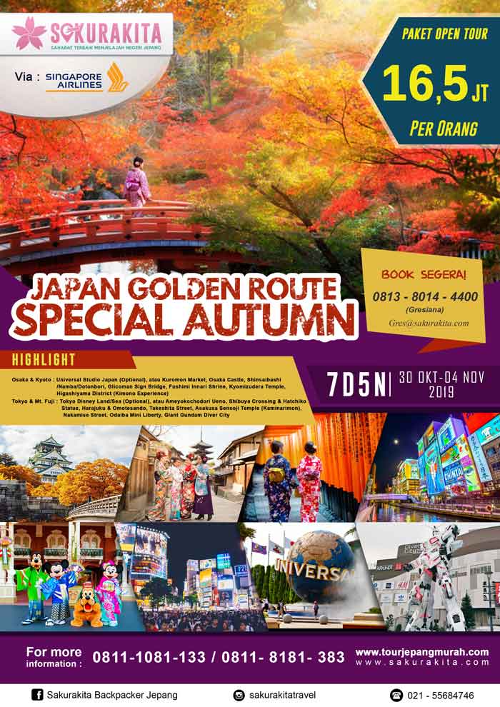 Japan-Golden-Route-Special-Autumn-Tokyo-Mt-Fuji-Kyoto-Osaka-7d6n-30-Okt